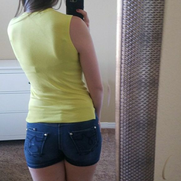 ZARA yellow knit top size S - Picture 4 of 4